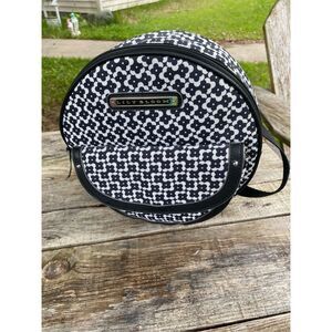 Mini Backpack Purse Lily Bloom the Rebecca Black White Floral Print Vegan Small